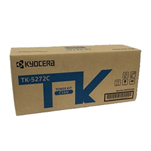 Made By Kyocera Mita TK-5272C 1T02TVCUS0 Cyan Laser Toner Cartridge ECOSYS M6230cidn, M6630cidn, P6230cdn