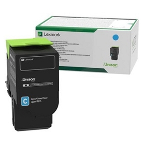 Made By Lexmark 78C10C0 Cyan High Yield Return Program Toner Cartridge