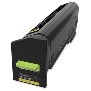 Made By Lexmark 82K1UY0 Yellow Ultra High Yield Return Program Toner Cartridge CX860