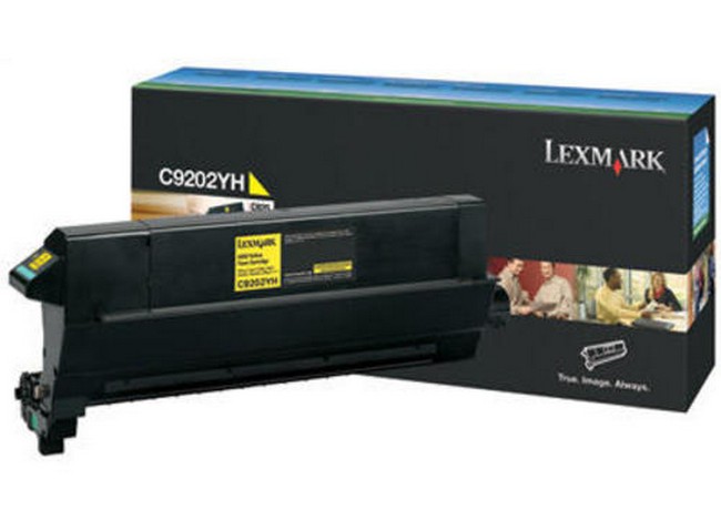 Made By  Lexmark C-920 C9202YH Yellow Toner Cartridge C920