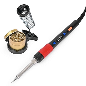 928D III 110W Digital Soldering Iron with PID Temperature Control & LED Display - PrimeCables