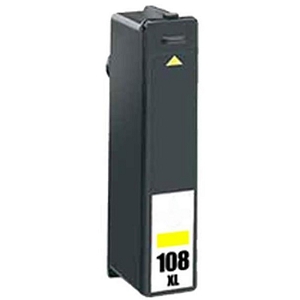Compatible Lexmark 108XL 14N0662 Yellow Ink Cartridge S308, S608, S408, S508, Pro208