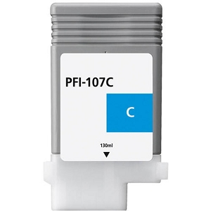 Compatible Canon PFI-107 PFI-107C 6706B001AA Cyan Inkjet Cartridge iPF770, iPF670, iPF680, iPF685, iPF780, iPF785