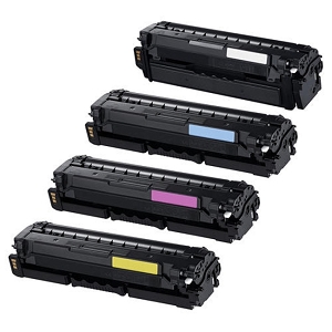Compatible 4 Pack Samsung CLT-503L ProXpress C3010, C3060 High Yield Laser Toner Cartridges