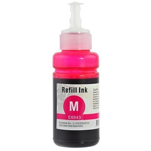Compatible Epson T664 T664320 Magenta Ink Cartridge ET-2500 2550 2600 4500