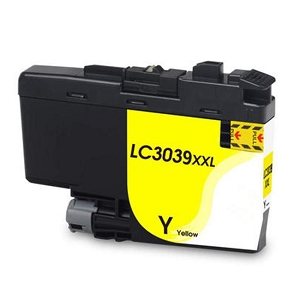 Compatible Brother LC3039Y Yellow Ultra High Yield Ink Cartridge MFC-J5845DW, J5945DW, J6545DW, J6945DW