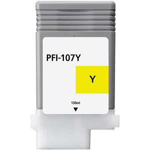 Compatible Canon PFI-107 PFI-107Y 6708B001AA Yellow Inkjet Cartridge iPF770, iPF670, iPF680, iPF685, iPF780, iPF785