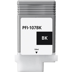 Compatible Canon PFI-107 PFI-107BK 6705B001AA Black Inkjet Cartridge iPF770, iPF670, iPF680, iPF685, iPF780, iPF785