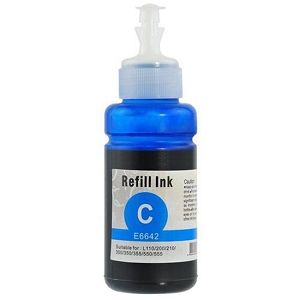 Compatible Epson T664 T664220 Cyan Ink Cartridge ET-2500 2550 2600 4500