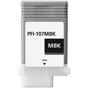 Compatible Canon PFI-107 PFI-107MBK 6704B001AA Matte Black Inkjet Cartridge iPF770, iPF670, iPF680, iPF685, iPF780, iPF785