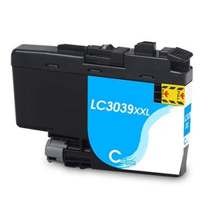 Compatible Brother LC3039C Cyan Ultra High Yield Ink Cartridge MFC-J5845DW, J5945DW, J6545DW, J6945DW