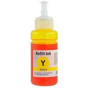 Compatible Epson T664 T664420 Yellow Ink Cartridge ET-2500 2550 2600 4500