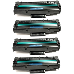 Compatible 4 Pack Samsung SF5100D3 SF-5100D3 Black Toner Cartridge