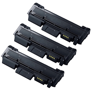 Compatible 3 Pack Samsung MLT-D118L MLTD118L Black High Yield Laser Toner Cartridge Xpress M3015DW, M3065FW
