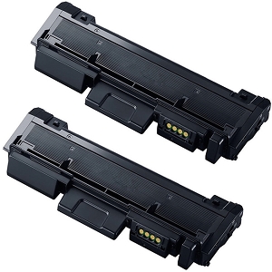 Compatible 2 Pack Samsung MLT-D118L MLTD118L Black High Yield Laser Toner Cartridge Xpress M3015DW, M3065FW