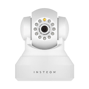 Insteon Wireless HD 720p IP Camera with Pan, Tilt & Night Vision - White 