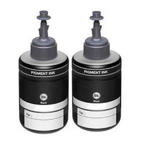 Compatible 2 Pack Epson T774 T774120 Black Ink Cartridge ET-3600 TT-4550 ET-16500