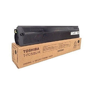 Made By Toshiba T-FC505U-K TFC505UK Black Laser Toner Cartridge E-Studio 2505C, 3005C, 4505C, 5005C