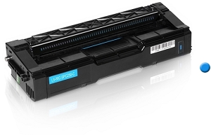 Compatible Ricoh C252HA 407654  Cyan  Laser Toner Cartridge