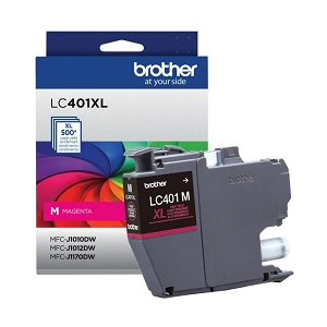 Made By Brother LC401XLMS Magenta Ink Cartridge High Yield, for MFC-J1010DW, MFC-J1012DW, MFC-J1170DW
