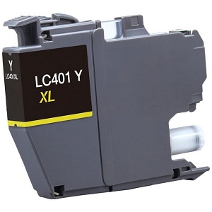 Compatible Brother LC401XLYS Yellow Ink Cartridge High Yield, for MFC-J1010DW, MFC-J1012DW, MFC-J1170DW