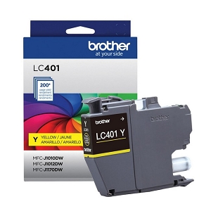 Made By Brother LC401YS Yellow Ink Cartridge, for MFC-J1010DW, MFC-J1012DW, MFC-J1170DW