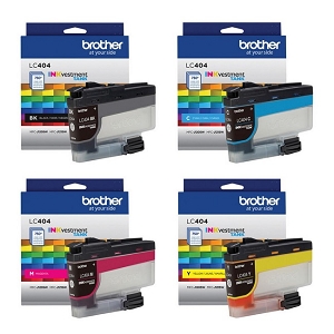 Made By Brother LC404 Ink Cartridge Combo BK/C/M/Y, for MFC-J1205W, J1215W