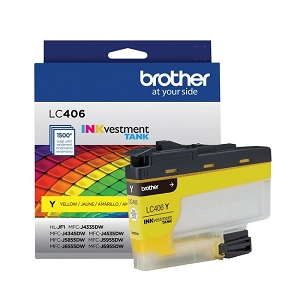 Made By Brother LC406YS Yellow Ink Cartridge, for MFC-J4335DW, MFC-J6955DW
