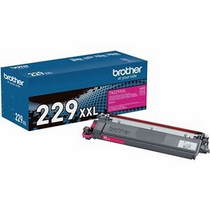 Made By Brother TN229XXLM Extra High Yield Laser Magenta Toner Cartridge, Brother HL-L3295CDW, HL-L8245CDW, MFC-L3780CDW, MFC-L8395CDW