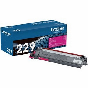 Made By Brother TN229M Standard Yield Laser Magenta Toner Cartridge, for HL & MFC Series