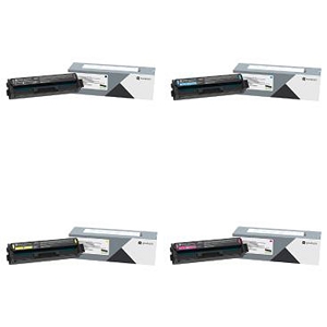 4 Pack Made By Lexmark C3200 Print Cartridges MC3224adwe C3224dw MC3224dwe