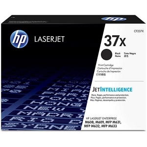 Made By HP 37X CF237X High Yield Black Toner Cartridge LaserJet Enterprise Flow MFP M608 M609 M631 M632 M633