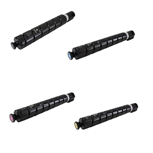Compatible 4 Pack Canon GPR-66 SET, Black, Cyan, Magenta, Yellow for imageRUNNER ADVANCE DX C3926i, C3930i, C3935i