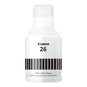 Compatible Canon GI-26 4409C001  Black Ink Bottle, for Maxify 6020, 7020