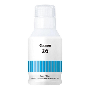 Compatible Canon GI-26 4421C001  Cyan Ink Bottle, for Maxify 6020, 7020