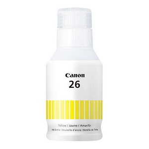 Compatible Canon GI-26 4423C001  Yellow Ink Bottle, for Maxify 6020, 7020