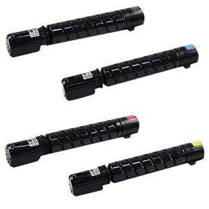 Compatible Canon GPR-58 Compatible Toner Cartridge Combo BK/C/M/Y , For ImageRunner Advance C256iF II, C256iF III, DX C357iF