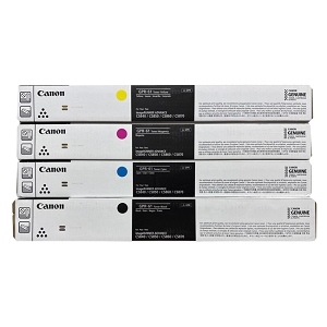 Made By Canon GPR-61 SET 4 Pack Toner Cartridges Combo BK/C/M/Y DX C5840 C5850 C5860 C5870