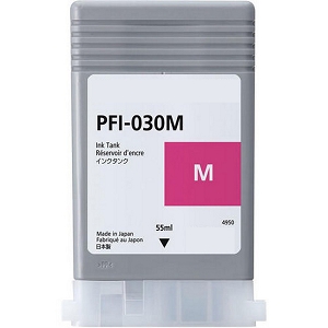 Compatible Canon PFI-030M Magenta Ink Cartridge (3491C001AA), for ImagePROGRAF TA-20, ImagePROGRAF TA-30