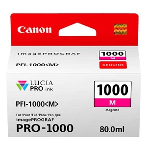 Made By Canon 0548C002, PFI-1000M Magenta Pigment Ink Cartridge