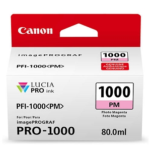 Made By Canon 0551C002, PFI-1000PM Compatible Photo Magenta Pigment Ink Cartridge