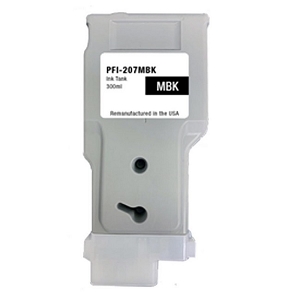 Compatible Canon PFI-207MBK  Pigment Matte Black Ink Cartridge 8788B001AA, for ImagePROGRAF iPF680, iPF685, iPF780, iPF785
