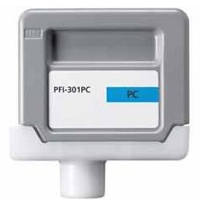 Compatible Canon PFI-301PC  1490B001AA Pigment Photo Cyan Ink High Yield Cartridge for ImagePROGRAF iPF8000,  iPF9000
