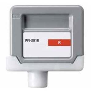 Compatible Canon PFI-301R  1492B001AA Pigment Red Ink Cartridge for ImagePROGRAF iPF8000,  iPF9000