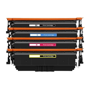Compatible Canon T12-SET 4Pack BK/C/M/Y Compatible Toner Cartridge Combo
