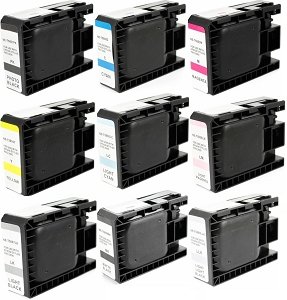 Compatible 9 Ink Cartridges T580 Combo (T5801 - T5809) For Epson Stylus Pro 3800