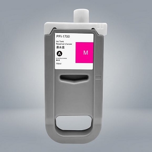 Compatible Canon PFI-1700M, 0777C001AA Magenta Ink Cartridge