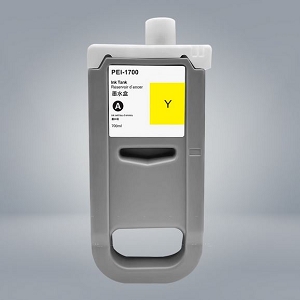Compatible Canon PFI-1700Y, 0778C001AA Yellow Ink Cartridge