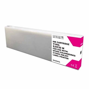 Compatible Epson TM-C7500G SJIC30P(M) Magenta Ink Cartridge, for Epson ColorWorks TM-C7500G