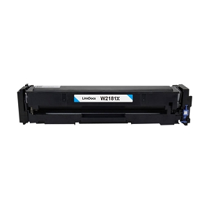 Compatible HP 218X W2181X Cyan Toner Cartridge High Yield with Chip